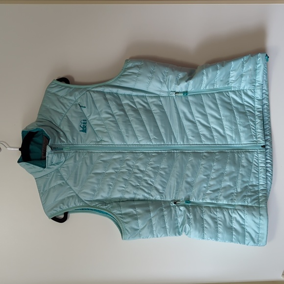 REI Jackets & Blazers - REI Light Blue Primaloft Vest - Size XL